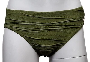 FANTASIE Mujer Natación Playa Caqui Verde Diseño Bikini Parte Inferior Reino Unido Pequeño - Imagen 1 de 4