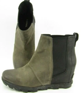 Sorel Damen 9,5 Joan Of Arctic Wedge II Stiefel Leder LL3266-245 Stiefelette - Bild 1 von 7