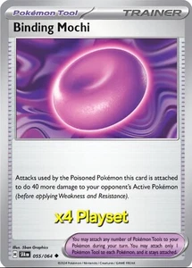 4x Binding Mochi 055/064 Shrouded Fable Uncommon Pokemon TCG - NM - Picture 1 of 1