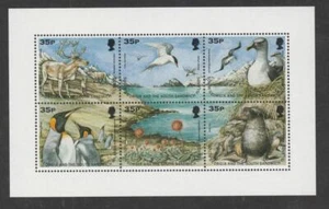 South Georgia 1998 Wildlife m/sheet MS 277 Mnh. - Picture 1 of 1