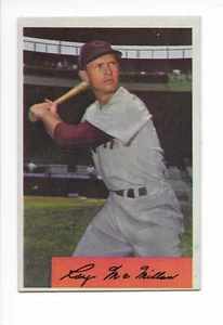 1954 Bowman #12A Roy McMillan/551/1290 At Bat  EX - Cincinnati Reds - Picture 1 of 2
