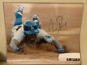 Juan Pierre Signed Los Angeles Dodgers 16x20 Photo PSA/DNA - Picture 1 of 4