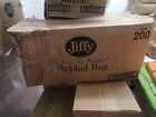 200 JIFFY GOLD ENVELOPES 140x195mm(Size 0)Padded Mailing Bags - Paper Version