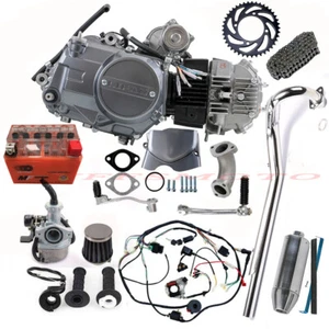 Kits de motor semiautomático Lifan 125cc motor 125CC para CRF50 Z50 CT70 XR50 SSR - Imagen 1 de 36
