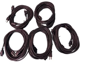 Lot of 10X 15FT Mickey Mouse 3-Prong AC Power Cord Adapter for Laptop PC MSL-115 - Picture 1 of 4