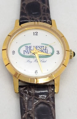 The Nestle Invitational Bay Hill Club Ladies Watch Golf Leather Band - VINTAGE - Image 1 of 4
