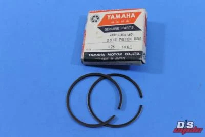 Anillos de pistón Yamaha 0,75 1968 YR2 1969 R3 PARTE # 168-11601-30-00 NUEVO DE STOCK Foto 1 de 4