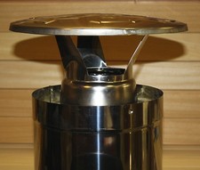 Schornstein Schornsteinsystem HARVIA Holz Saunaofen Holzbeheizter