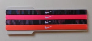 Nike Headbands Assorted Printed 4PK Girl Unisex Multicolor - Picture 1 of 3