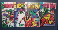 IRON MAN #2, #3, #5, #6 • HI GRADES (EXCEPT #6)