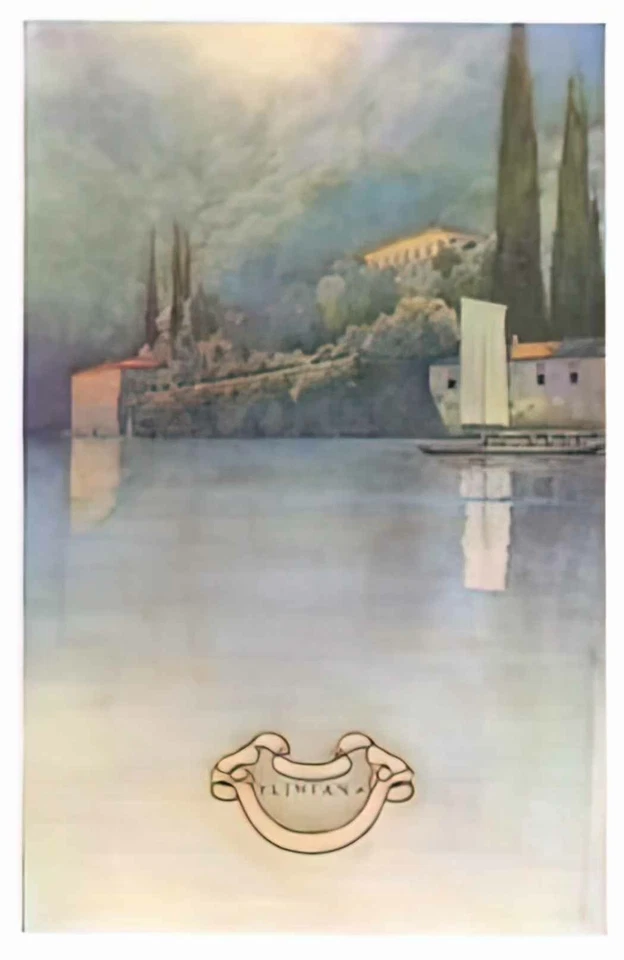 Maxfield Parrish photo A4 villa pliniana lake como 1910 - Image 1 of 1