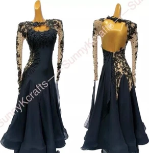 jz Handmade Women Samba Ballroom Swing Salsa Rumba Latin Dance Dress RHYTHM - Picture 1 of 1
