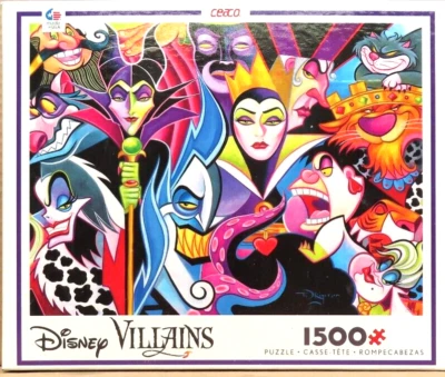 PUZZLE CEACO 3402-2 VILLANOS DISNEY 1500 Foto 1 de 2