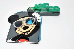 Tokyo Disney Resort Vacation Package Limited Sunglass Mickey Coin Case Holder - Picture 1 of 3