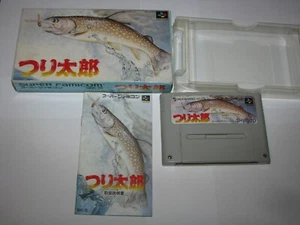 Tsuri Taro Super Famicom SFC Japan import Boxed + Manual US Seller - Picture 1 of 12
