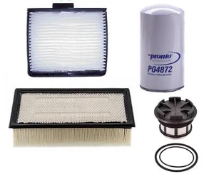 Fits For 99-03 Ford 7.3 Powerstroke Diesel Engine Air Cabin Air Fuel Filters 4pc - Picture 1 of 6