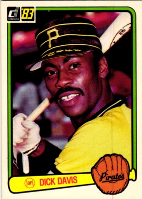 1983 Donruss - #647 Dick Davis - Image 1 of 2