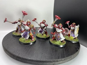 Secuitores x5 mal pintados basado Warhammer Age of Sigmar AoS Stormcast Eternals - Imagen 1 de 3