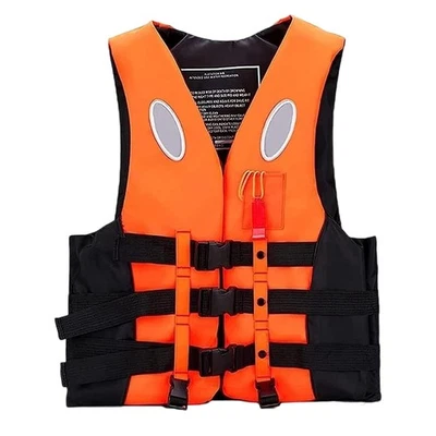 Reflective Inflatable Life Vest Adult Jacket Swimming Survival Buoyancy Aid S-L - Image 1 of 4