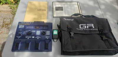 Roland GR-09  Guitar Synthesizer + Expansion Kit Power Supply Manual Case - Image 1 of 4