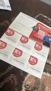 6 Rossmann 10% Gutscheine NUR BIS 30.04.25 Coupons ... auch bei Müller.. - Bild 1 von 1