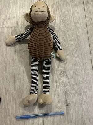 Bunnies by the Bay Mono Marrón Peluche Juguete Super Suave Bebé Lovey Foto 1 de 4