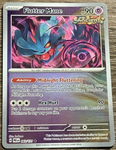 Flutter Mane - Prismatic Evolutions - 043/131 - Pokemon TCG - NM (L) - Picture 1 of 2