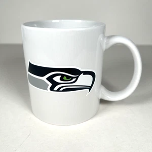 Seattle Seahawks 11 OZ White Style Coffee Mug - Picture 1 of 4