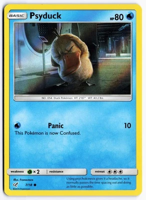 Psyduck Holo Detective Pikachu 7/18 NM - Image 1 of 2