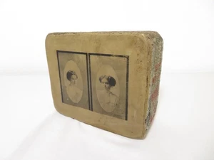 Antike PARIS LITHOGRAPHIE DRUCKSTEIN ~ FRAUENPORTRAITS ~ Fotokunst LITHO - Bild 1 von 19