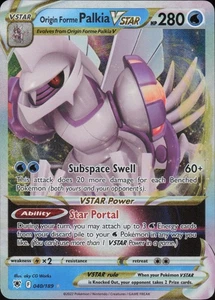 Origin Forme Palkia VSTAR Ultra Rare SWSH10: Astral Radiance 040/189 NM - Picture 1 of 2