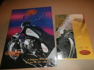 Oldtimer 2001 Moto Guzzi & California 1100 Motorrad Prospekte - Bild 1 von 9