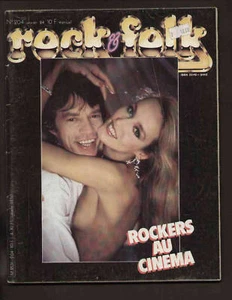ROCK & FOLK 204/1984 HALLYDAY EURYTHMICS MICHAEL JACKSON IRON MAIDEN JAGGER HALL - Picture 1 of 1