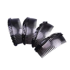 10PCS Black Large 5 Inches 24 Teeth Hair Side Comb French Hair Accessories Pl... - Picture 1 of 9