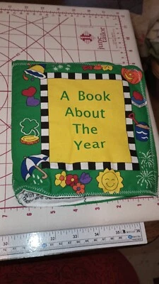 A Book About The Year Soft Fabric Book - Image 1 of 3