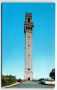 Postcard Pilgrim Memorial Monument Provincetown Massachusetts MA UNP - Picture 1 of 2