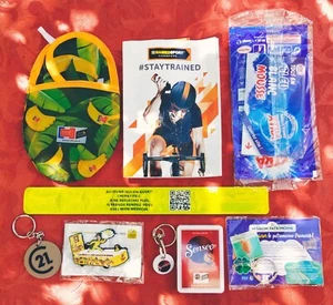 SET 9 GOODIES WERBEWOHNWAGEN TOUR DE FRANCE RADFAHRER 2019 X-TRA SENSEO... - Bild 1 von 10