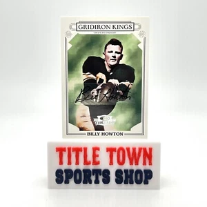 Billy Howton 2007 Donruss Threads #PGK-52 Gridiron Kings Auto /500 Packers - Picture 1 of 2