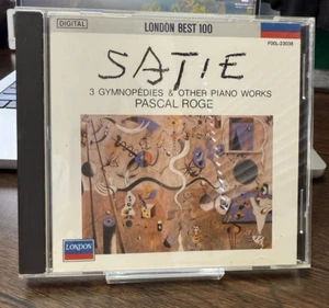 SATIE 3 GYMNOPEDIES & OTHER PIANO WORKS Pascal Roge F00L-23038 London Japan - Picture 1 of 11