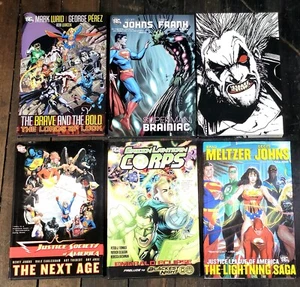 Justice League Superman Lobo Collection Justice Society TPB HC Lot DC Comics - Picture 1 of 17