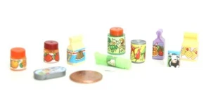 Playmobil Miniature Dollhouse Kitchen Grocery Store Food Groceries Lot - 10 Pcs - Picture 1 of 1