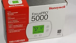 honeywell th5110d1022 focuspro 5000 nicht programmierbar - Bild 1 von 1