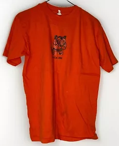 BSA kurzärmeliges T-Shirt Tigerjunge orange hat Flecken Erwachsene Medium 40-42 TS-490 - Bild 1 von 5