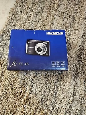 Olympus FE-46 12.0MP Digital Camera - Black (Open Box, No Memory  - Image 1 of 4