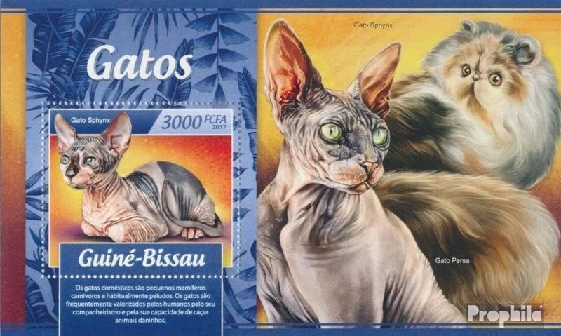 Estampillas Guinea-Bissau 2017 Mi hoja miniatura 1577 (completa. edición) MNH 2017 Cat Foto 1 de 1