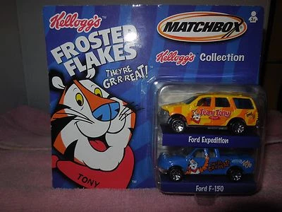 2 vintage matchbox kelloggs frosted flakes diecast trucks - Image 1 of 3