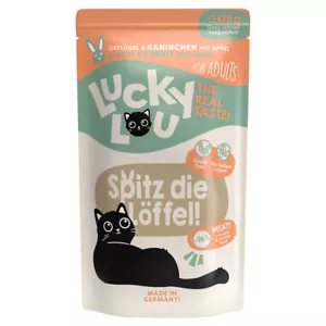 Lucky Lou Lifestage Adult Geflügel + Kaninchen 125 g, Katzenfutter, - Bild 1 von 3
