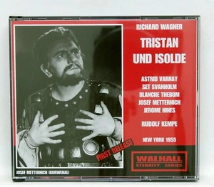 RUDOLF KEMPE, VARNAY, SVANHOLM - WAGNER tristan & isolde WALHALL 3xCDs NM - Picture 1 of 2