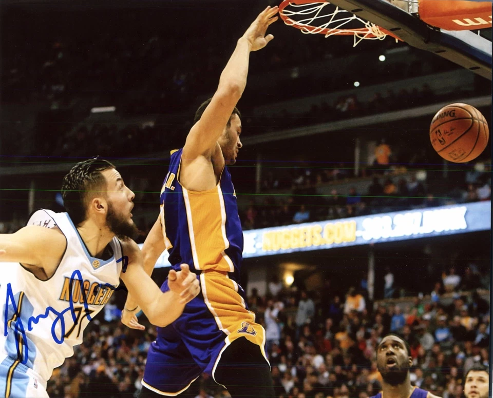 LARRY NANCE JR. Auténtica foto firmada a mano de "LOS ANGELES LAKERS" 8x10 (A) Foto 1 de 1