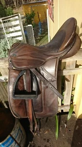 Kieffer Udo Lange Dressage Saddle - Picture 1 of 14